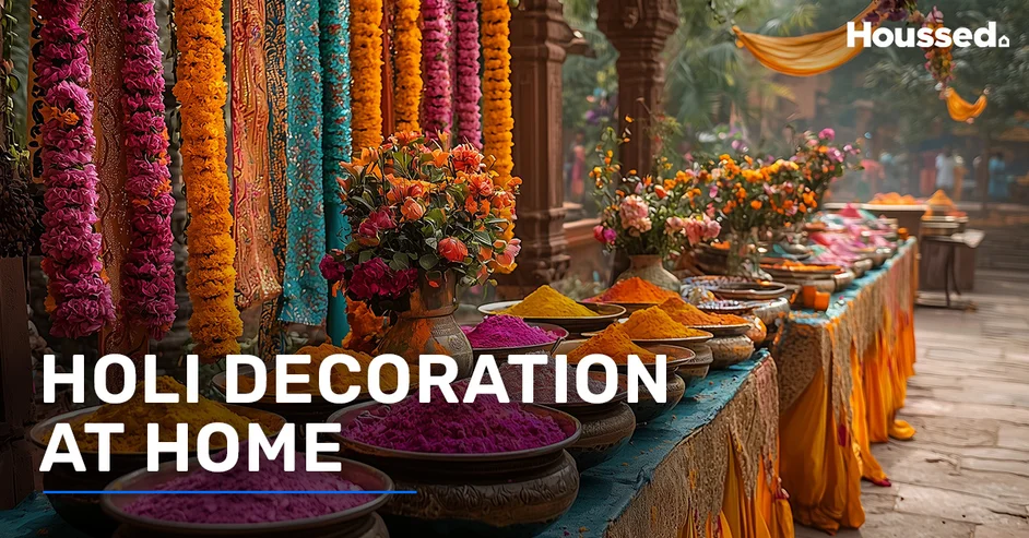 Holi Decoration Ideas at Home: Add Colours to Your Space