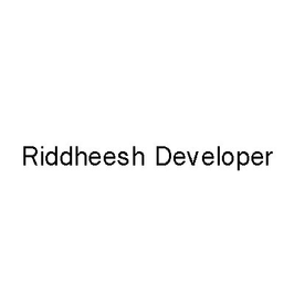 Riddheesh Developer