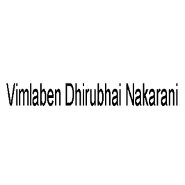 Vimlaben Dhirubhai Nakarani