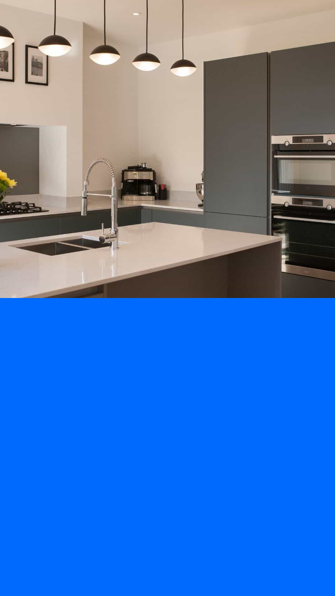 Modern open kitchen