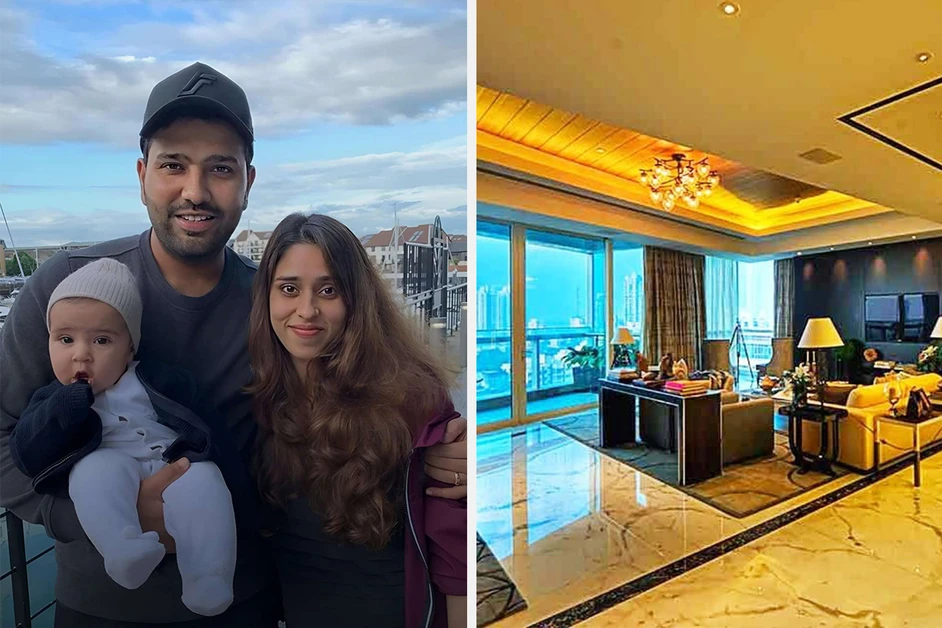 A Glimpse into the Cricket Maestro Rohit Sharma’s House