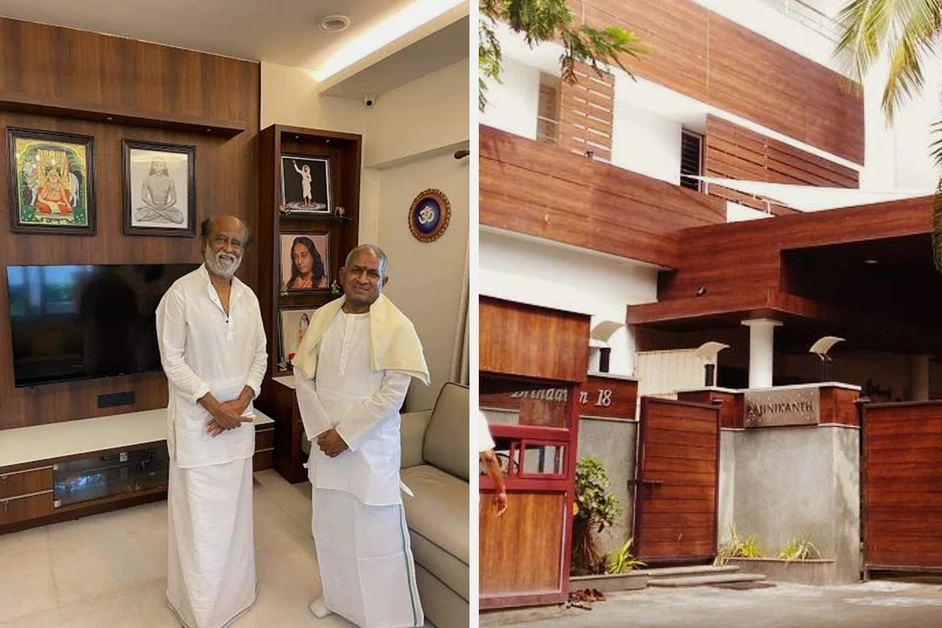 A Glimpse into Rajinikanth's House in Poes Garden