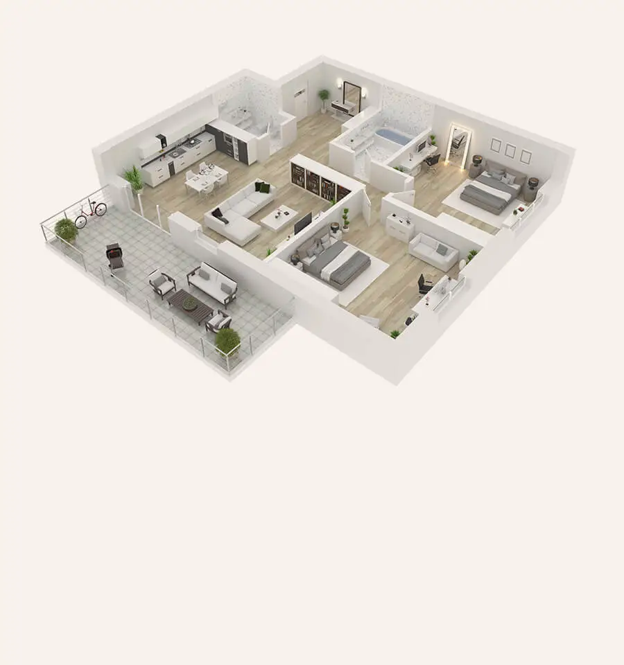 2BHK flats for Sale in Vadodara